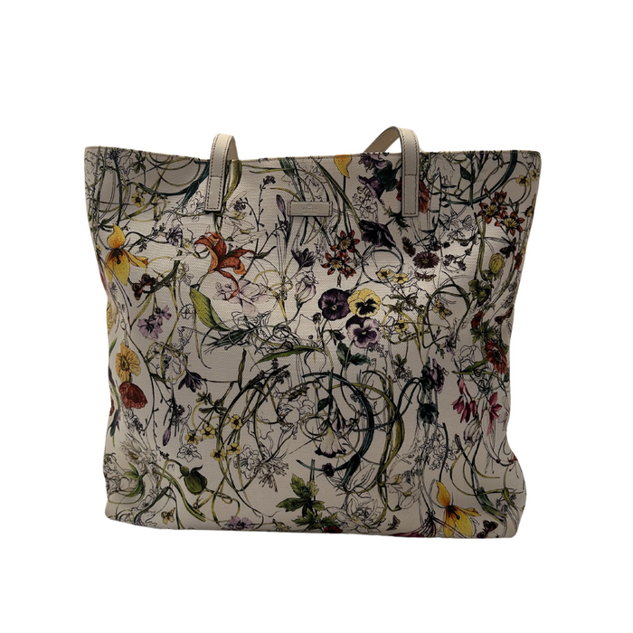 Gucci Floral Tote Bag