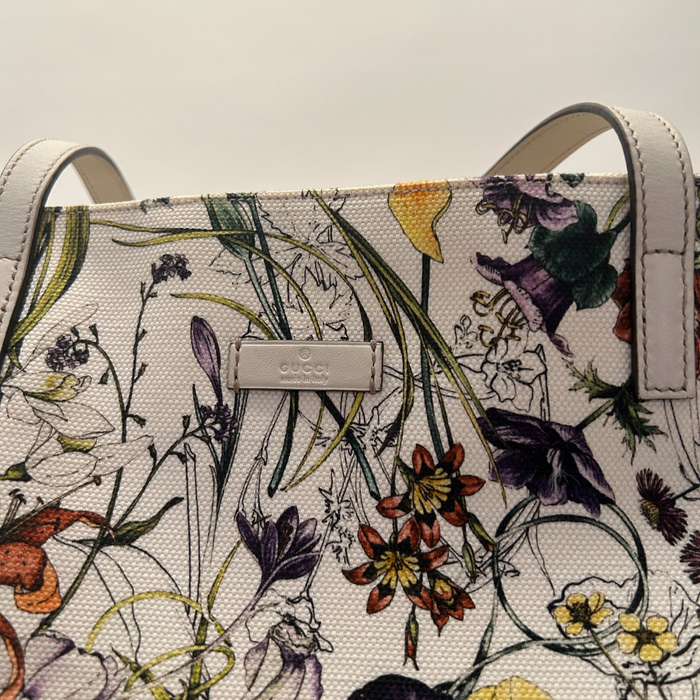 Gucci Floral Tote Bag