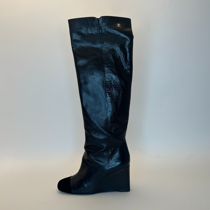 Bottes Chanel compensé 41C