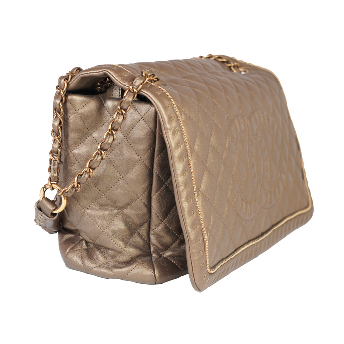 Sac Chanel Jumbo en Bronze