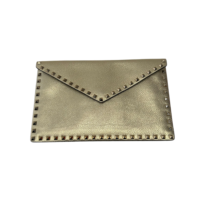 Pochette Valentino dorée