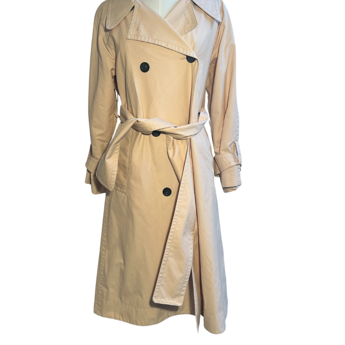 Il Cappottino pink trench coat