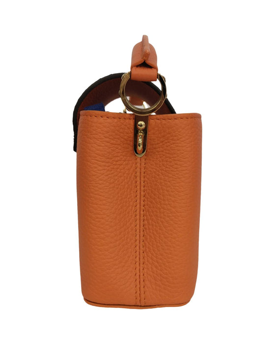 LV CAPUCINES MINI ORANGE PHYTON HANDLE NEW