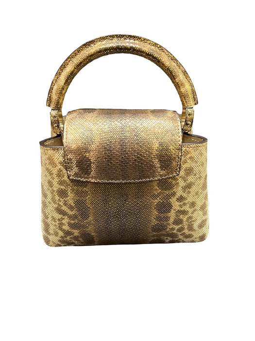 LV CAPUCINES MINI LIZZARD NATURAL OMBRE NEW