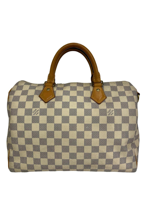 LV SPEEDY BAND 30 DAMIER AZZUR PRW PRE-LOVED