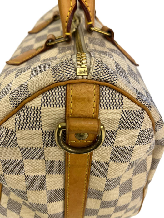 LV SPEEDY BAND 30 DAMIER AZZUR PRW PRE-LOVED