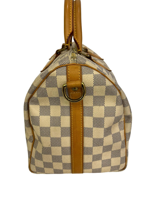 LV SPEEDY BAND 30 DAMIER AZZUR PRW PRE-LOVED