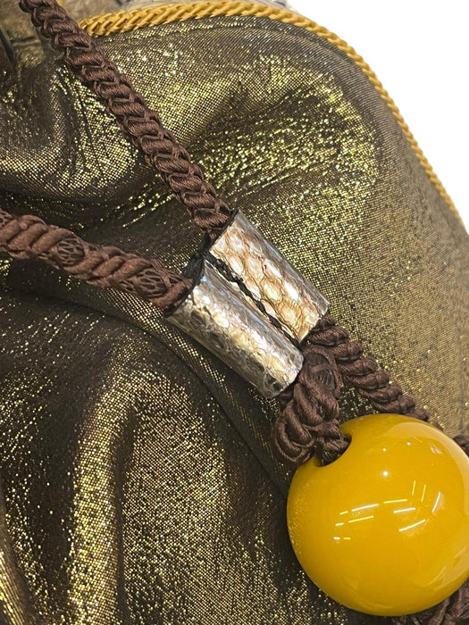 LV SUNBIRD GOLD LUREX LIMITED PRW PRE-LOVED